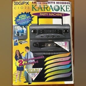 Vintage Karaoke Machine NEW